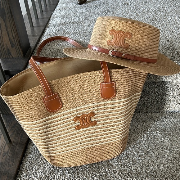 Luxury Inspired Bag & Hat 2 pc. set - Picture 2 of 14